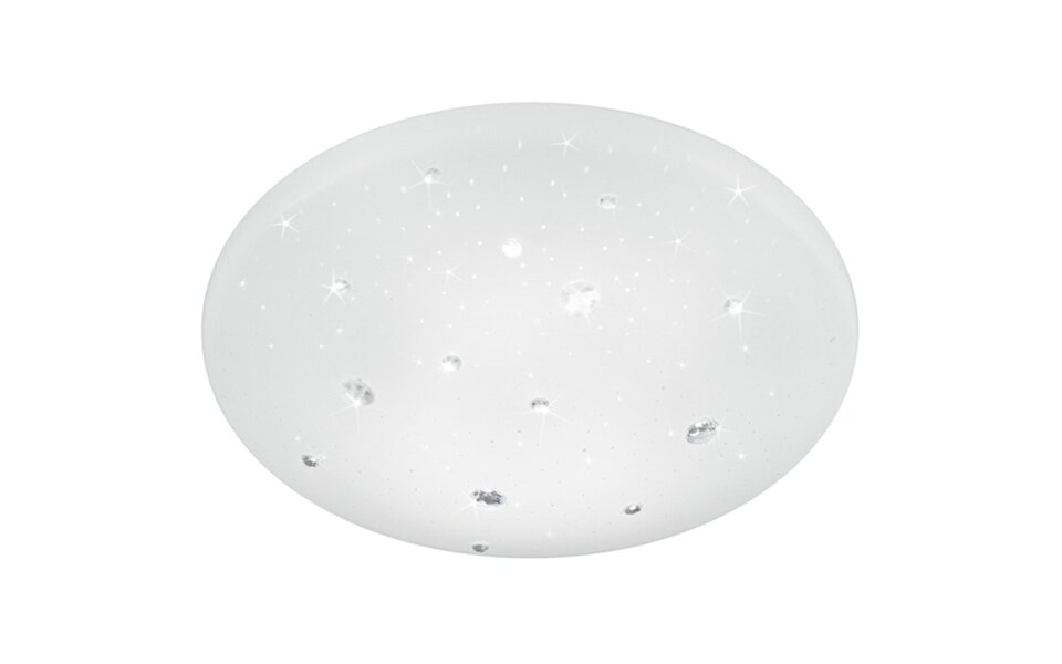 HLW LED LED Ceiling Light - Bathroom Light - Trion Acinoa - Splashproof IP44 - 12W - Natural White 4000K - Round - Matte White