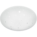 LED Plafondlamp - Badkamerlamp - Trion Acinoa - Spatwaterdicht IP44 - Dimbaar - 21W - Natuurlijk Wit 4000K - Rond - Mat Wit