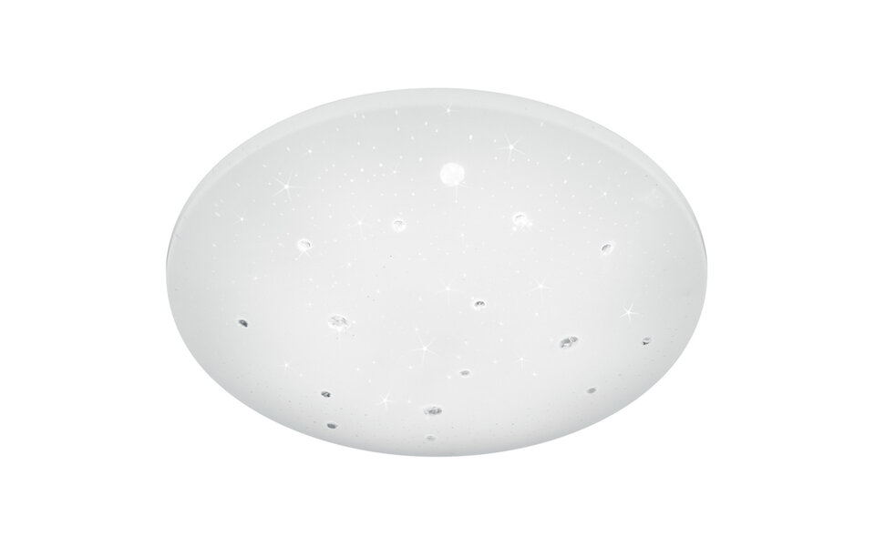 HLW LED LED Plafondlamp - Badkamerlamp - Trion Acinoa - Spatwaterdicht IP44 - Dimbaar - 21W - Natuurlijk Wit 4000K - Rond - Mat Wit