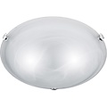 LED Ceiling Light - Ceiling Lighting - Trion Adirona XL - E27 Fitting - Round - Matte Nickel - Aluminum