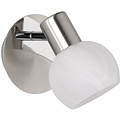 LED Wall Spotlight - Trion Besina - E14 Fitting - Round - Matte Nickel - Aluminum LED Wall Spotlight - Trion Besina - E14 Fitting - Round - Matte Nickel - Aluminum