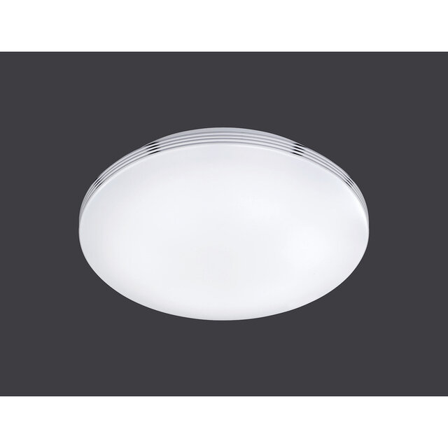 Ronde witte LED plafondlamp 24W dimbaar met warm wit licht 3000K geschikt voor badkamer IP44