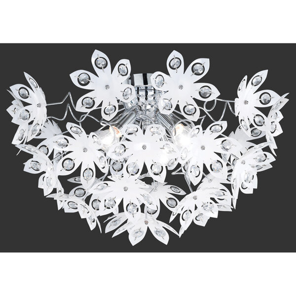 HLW LED LED Plafondlamp - Plafondverlichting - Trion Blowly - E14 Fitting - 3-lichts - Rond - Glans Chroom - Aluminium HLW LED LED Plafondlamp - Plafondverlichting - Trion Blowly - E14 Fitting - 3-lichts - Rond - Glans Chroom - Aluminium