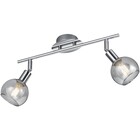 HLW LED LED Plafondspot - Trion Brista - E14 Fitting - 2-lichts - Rond - Glans Chroom - Aluminium