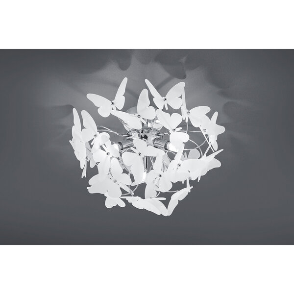 HLW LED LED Plafondlamp - Plafondverlichting - Trion Baduli - G9 Fitting - 3-lichts - Rond - Glans Chroom - Aluminium HLW LED LED Plafondlamp - Plafondverlichting - Trion Baduli - G9 Fitting - 3-lichts - Rond - Glans Chroom - Aluminium