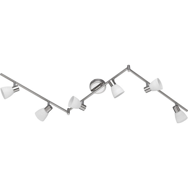 HLW LED LED Plafondspot - Trion Caru - 18W - G9 Fitting - Warm Wit 3000K - 6-lichts - Dimbaar - Rechthoek - Mat Nikkel - Aluminium HLW LED LED Plafondspot - Trion Caru - 18W - G9 Fitting - Warm Wit 3000K - 6-lichts - Dimbaar - Rechthoek - Mat Nikkel - Aluminium