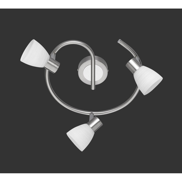 HLW LED LED Plafondspot - Trion Caru - 9W - G9 Fitting - Warm Wit 3000K - 3-lichts - Dimbaar - Rond - Mat Nikkel - Aluminium HLW LED LED Plafondspot - Trion Caru - 9W - G9 Fitting - Warm Wit 3000K - 3-lichts - Dimbaar - Rond - Mat Nikkel - Aluminium