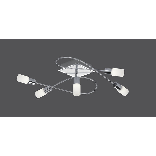 HLW LED LED Plafondlamp - Trion Clupo - 20W - Warm Wit 3000K - Rechthoek - Mat Chroom - Aluminium - OSRAM LEDs HLW LED LED Plafondlamp - Trion Clupo - 20W - Warm Wit 3000K - Rechthoek - Mat Chroom - Aluminium - OSRAM LEDs