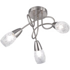 HLW LED LED Plafondspot - Plafondverlichting - Trion Kalora - E14 Fitting - Rond - Mat Nikkel - Aluminium