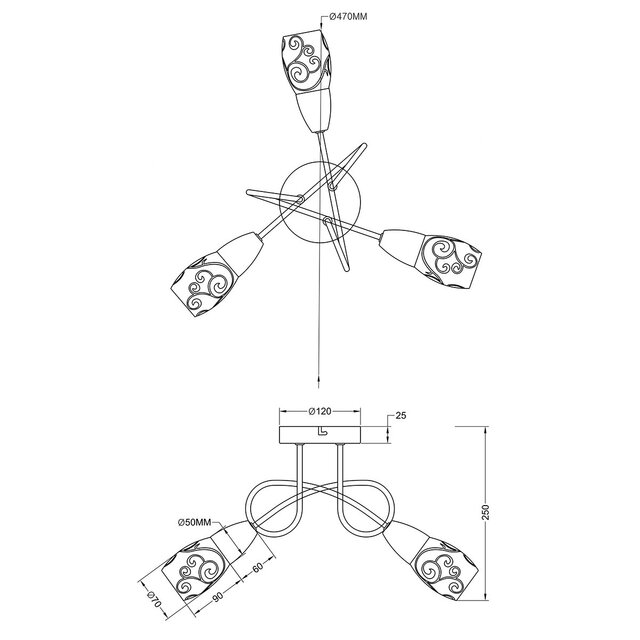 HLW LED LED Plafondspot - Plafondverlichting - Trion Kalora - E14 Fitting - Rond - Mat Nikkel - Aluminium HLW LED LED Plafondspot - Plafondverlichting - Trion Kalora - E14 Fitting - Rond - Mat Nikkel - Aluminium