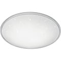 LED Ceiling Lamp - Trion Kanimo - 21W - Natural White 4000K - Dimmable - Round - Matte White - Plastic LED Ceiling Lamp - Trion Kanimo - 21W - Natural White 4000K - Dimmable - Round - Matte White - Plastic