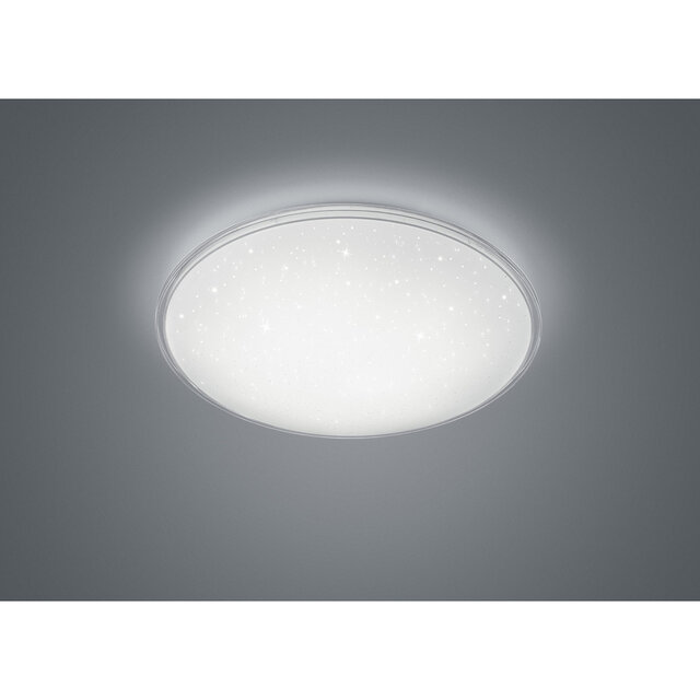 HLW LED LED Ceiling Lamp - Trion Kanimo - 21W - Natural White 4000K - Dimmable - Round - Matte White - Plastic HLW LED LED Ceiling Lamp - Trion Kanimo - 21W - Natural White 4000K - Dimmable - Round - Matte White - Plastic