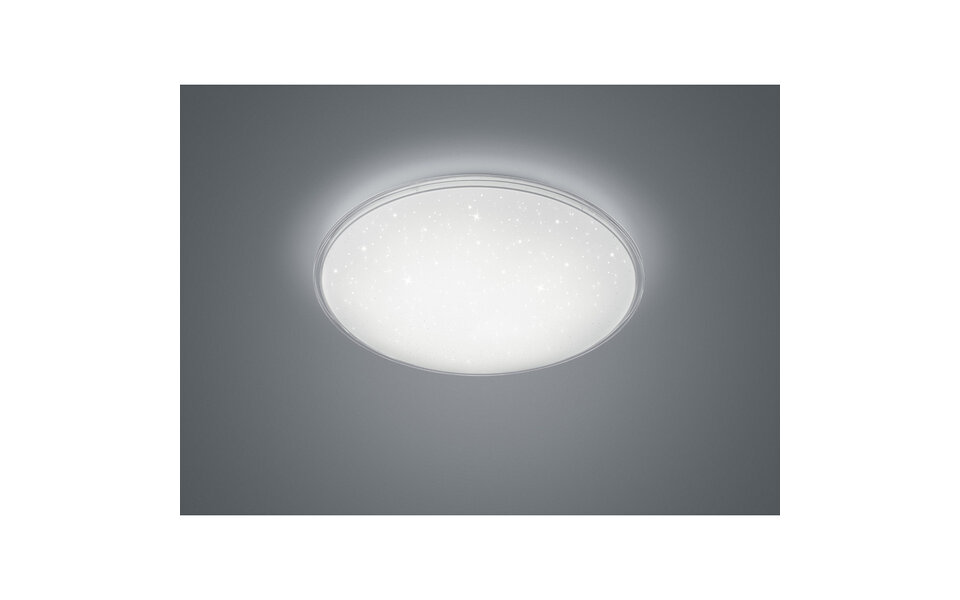 HLW LED LED Plafondlamp - Trion Kanimo - 21W - Natuurlijk Wit 4000K - Dimbaar - Rond - Mat Wit - Kunststof