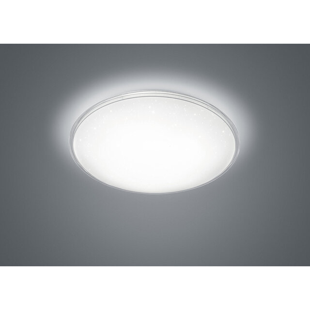HLW LED LED Ceiling Lamp - Trion Kanimo - 21W - Natural White 4000K - Dimmable - Round - Matte White - Plastic HLW LED LED Ceiling Lamp - Trion Kanimo - 21W - Natural White 4000K - Dimmable - Round - Matte White - Plastic