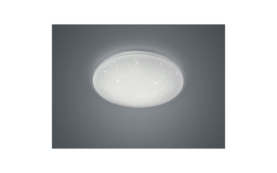 HLW LED LED Ceiling Lamp - Trion Kanimo - 21W - Natural White 4000K - Dimmable - Round - Matte White - Plastic HLW LED LED Ceiling Lamp - Trion Kanimo - 21W - Natural White 4000K - Dimmable - Round - Matte White - Plastic