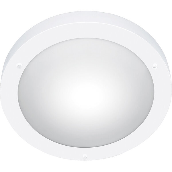HLW LED LED Plafondlamp - Badkamerlamp - Trion Condi - Opbouw Rond - Spatwaterdicht IP44 - E27 Fitting - Mat Wit Aluminium - Ø310mm HLW LED LED Plafondlamp - Badkamerlamp - Trion Condi - Opbouw Rond - Spatwaterdicht IP44 - E27 Fitting - Mat Wit Aluminium - Ø310mm
