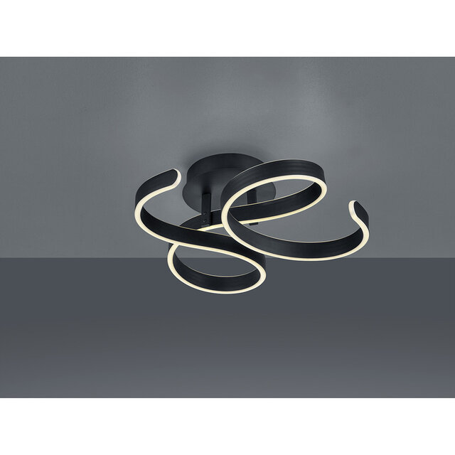 ronde dimbare LED plafondlamp 40W met warm wit licht van 3000K en 6000 lumen