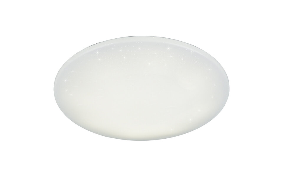 HLW LED LED Ceiling Light WiZ - Smart LED - Trion Farlo - 32W - Adjustable Color - Dimmable - Star Light - Round - Matte White - Plastic