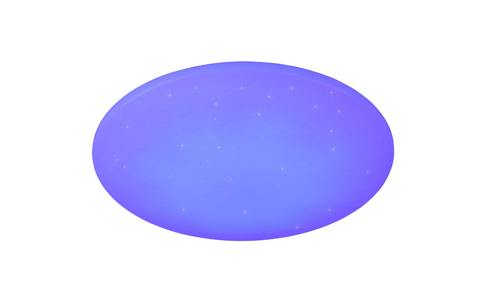 HLW LED LED Ceiling Light WiZ - Smart LED - Trion Farlo - 32W - Adjustable Color - Dimmable - Star Light - Round - Matte White - Plastic