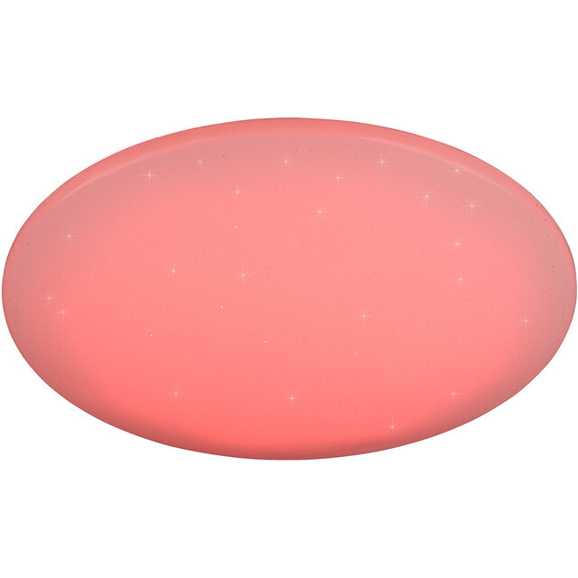 HLW LED LED Ceiling Light WiZ - Smart LED - Trion Farlo - 32W - Adjustable Color - Dimmable - Star Light - Round - Matte White - Plastic