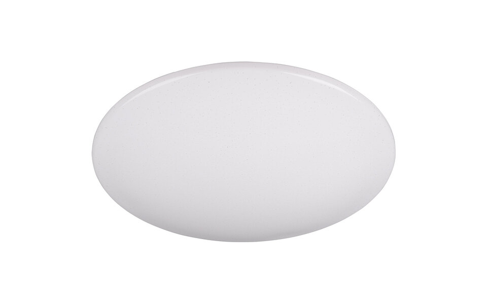 HLW LED LED Plafondlamp WiZ - Smart LED - Trion Farlo - 32W - Aanpasbare Kleur - Dimbaar - Sterlicht - Rond - Mat Wit - Kunststof