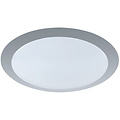 LED Plafondlamp - Plafondverlichting - Trion Ginzon - 12W - Warm Wit 3000K - Dimbaar - Rond - Mat Titaan - Aluminium LED Plafondlamp - Plafondverlichting - Trion Ginzon - 12W - Warm Wit 3000K - Dimbaar - Rond - Mat Titaan - Aluminium