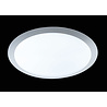 ronde mat titaan LED plafondlamp 25W dimbaar warm wit licht 3000K 2000 lumen ronde mat titaan LED plafondlamp 25W dimbaar warm wit licht 3000K 2000 lumen