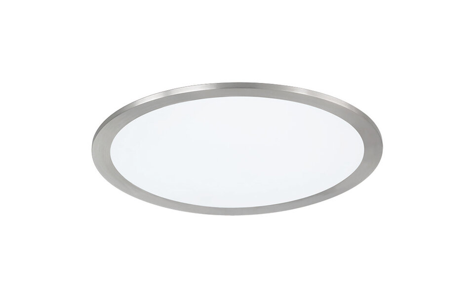 HLW LED LED Ceiling Light WiZ - Smart LED - Trion Givon - 15W - Adjustable Color - Dimmable - Remote Control - Round - Matte Nickel - Aluminum HLW LED LED Ceiling Light WiZ - Smart LED - Trion Givon - 15W - Adjustable Color - Dimmable - Remote Control - Round - Matte Nickel - Aluminum