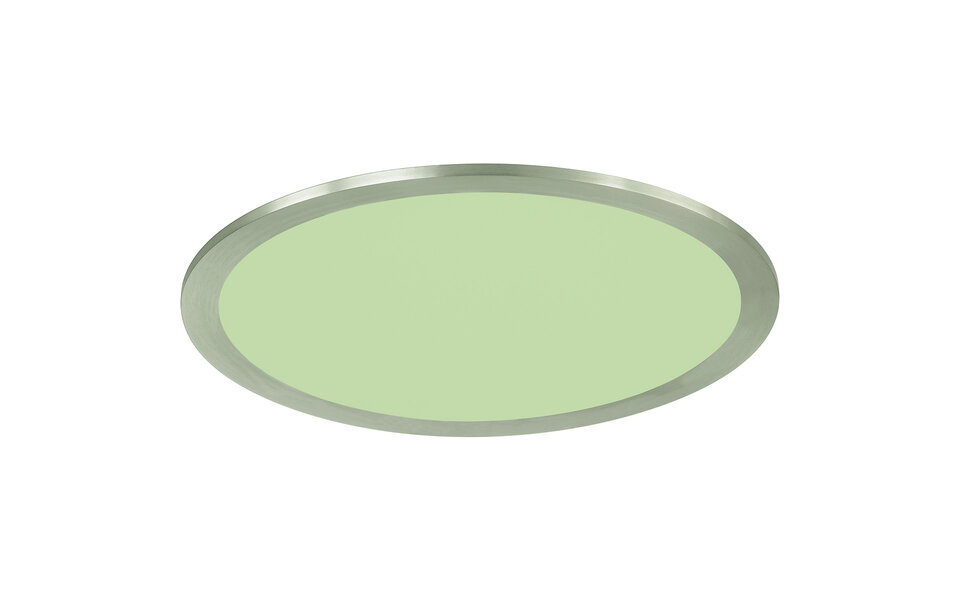 HLW LED LED Ceiling Light WiZ - Smart LED - Trion Givon - 15W - Adjustable Color - Dimmable - Remote Control - Round - Matte Nickel - Aluminum HLW LED LED Ceiling Light WiZ - Smart LED - Trion Givon - 15W - Adjustable Color - Dimmable - Remote Control - Round - Matte Nickel - Aluminum