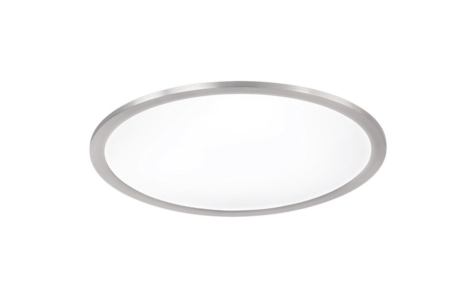 HLW LED LED Ceiling Light WiZ - Smart LED - Trion Givon - 20W - Adjustable Color - Dimmable - Remote Control - Round - Matte Nickel - Aluminum HLW LED LED Ceiling Light WiZ - Smart LED - Trion Givon - 20W - Adjustable Color - Dimmable - Remote Control - Round - Matte Nickel - Aluminum