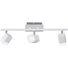 LED Plafondspot Trion Ribon 3-lichts 12W 3000K Mat Wit Verlichting per ruimte