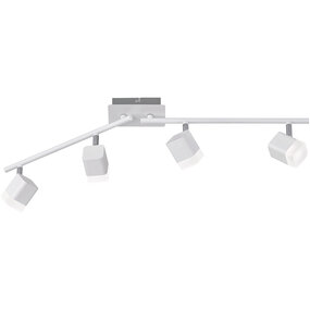 LED Plafondspot Trion Ribon 1600lm 3000K kantelbaar mat wit LED Plafondspot Trion Ribon 1600lm 3000K kantelbaar mat wit