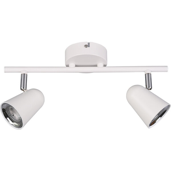 HLW LED LED Plafondspot - Trion Toluno - 6W - Warm Wit 3000K - 2-lichts - Rechthoek - Mat Wit - Kunststof HLW LED LED Plafondspot - Trion Toluno - 6W - Warm Wit 3000K - 2-lichts - Rechthoek - Mat Wit - Kunststof