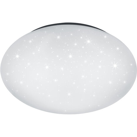 LED Plafondlamp - Trion Hakura - 46W - Natuurlijk Wit 4000K - Dimbaar - Sterlicht - Rond - Mat Wit - Kunststof LED Plafondlamp - Trion Hakura - 46W - Natuurlijk Wit 4000K - Dimbaar - Sterlicht - Rond - Mat Wit - Kunststof