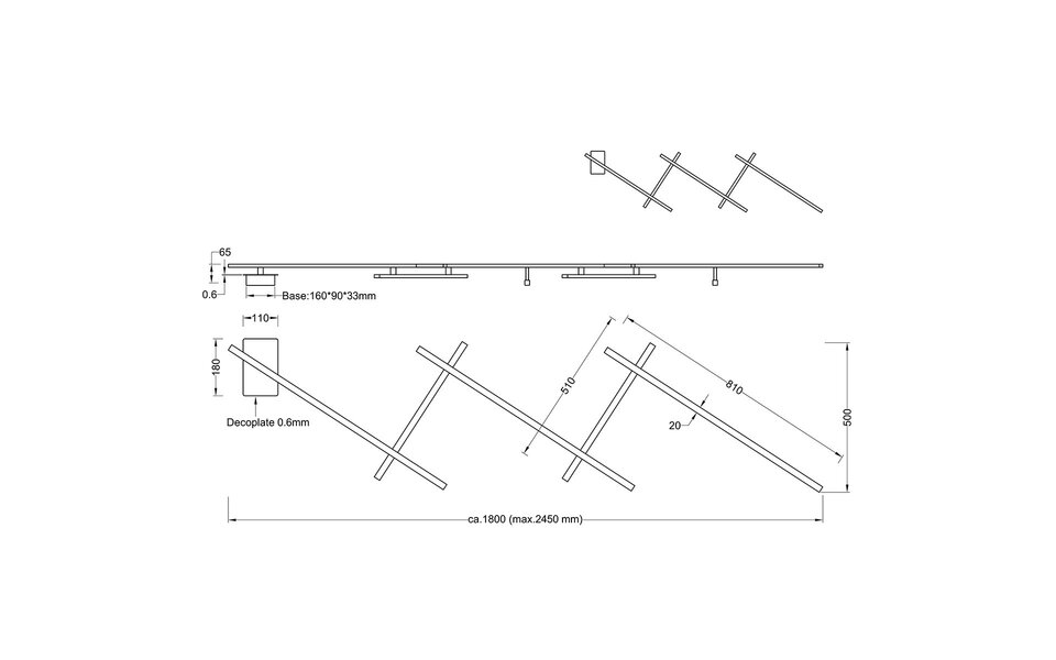 HLW LED LED Plafondlamp - Trion Undiro - 9W - Warm Wit 3000K - 5-lichts - Dimbaar - Rechthoek - Mat Nikkel - Aluminium HLW LED LED Plafondlamp - Trion Undiro - 9W - Warm Wit 3000K - 5-lichts - Dimbaar - Rechthoek - Mat Nikkel - Aluminium