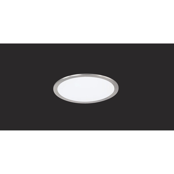 HLW LED LED Plafondlamp - Plafondverlichting - Trion Povino - 15W - Warm Wit 3000K - Dimbaar - Rond - Mat Nikkel - Aluminium HLW LED LED Plafondlamp - Plafondverlichting - Trion Povino - 15W - Warm Wit 3000K - Dimbaar - Rond - Mat Nikkel - Aluminium