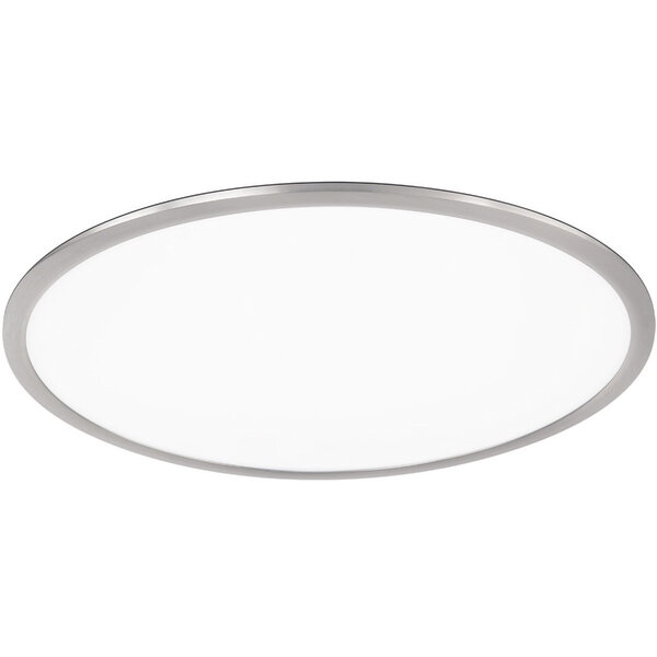 HLW LED LED Plafondlamp - Plafondverlichting - Trion Povino - 31W - Warm Wit 3000K - Dimbaar - Rond - Mat Nikkel - Aluminium HLW LED LED Plafondlamp - Plafondverlichting - Trion Povino - 31W - Warm Wit 3000K - Dimbaar - Rond - Mat Nikkel - Aluminium