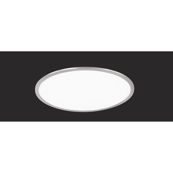 HLW LED LED Plafondlamp - Plafondverlichting - Trion Povino - 31W - Warm Wit 3000K - Dimbaar - Rond - Mat Nikkel - Aluminium HLW LED LED Plafondlamp - Plafondverlichting - Trion Povino - 31W - Warm Wit 3000K - Dimbaar - Rond - Mat Nikkel - Aluminium