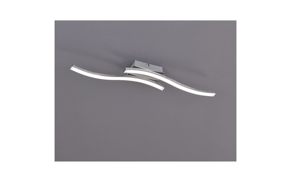 HLW LED LED Ceiling Light - Ceiling Lighting - Trion Ritonu - 10W - Warm White 3000K - Rectangular - Matte Nickel - Aluminum HLW LED LED Ceiling Light - Ceiling Lighting - Trion Ritonu - 10W - Warm White 3000K - Rectangular - Matte Nickel - Aluminum
