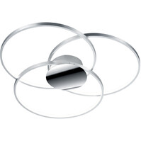 Trion Sidon LED plafondlamp 40W Ø800 mm 3000K dimbaar