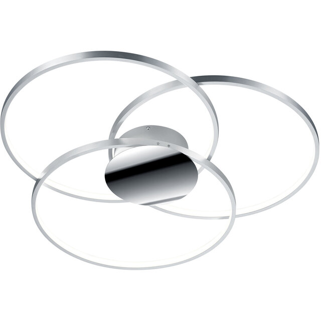 Trion Sidon LED plafondlamp 40W Ø800 mm 3000K dimbaar Verlichting per ruimte