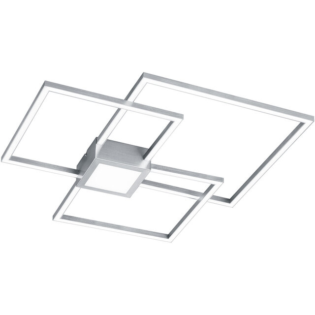 Trion Hydro vierkante LED plafondlamp 38W 4000lm dimbaar Verlichting per ruimte