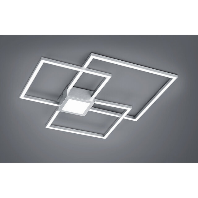 vierkante dimbare LED plafondlamp 38W 4000 lumen warm wit 3000K voor heldere verlichting