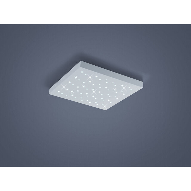 HLW LED LED Ceiling Light - Ceiling Lighting - Trion Tarza - 22W - Adjustable Color - Remote Control - Dimmable - Square - Matte White - Aluminum HLW LED LED Ceiling Light - Ceiling Lighting - Trion Tarza - 22W - Adjustable Color - Remote Control - Dimmable - Square - Matte White - Aluminum