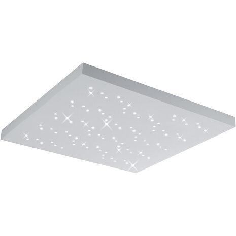 LED Plafondlamp - Plafondverlichting - Trion Tarza - 36W - Aanpasbare Kleur - Afstandsbediening - Dimbaar - Vierkant - Mat Wit - Aluminium LED Plafondlamp - Plafondverlichting - Trion Tarza - 36W - Aanpasbare Kleur - Afstandsbediening - Dimbaar - Vierkant - Mat Wit - Aluminium