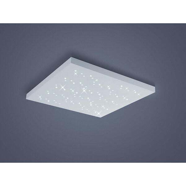 HLW LED LED Plafondlamp - Plafondverlichting - Trion Tarza - 36W - Aanpasbare Kleur - Afstandsbediening - Dimbaar - Vierkant - Mat Wit - Aluminium HLW LED LED Plafondlamp - Plafondverlichting - Trion Tarza - 36W - Aanpasbare Kleur - Afstandsbediening - Dimbaar - Vierkant - Mat Wit - Aluminium