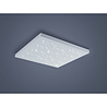 HLW LED LED Ceiling Light - Ceiling Lighting - Trion Tarza - 36W - Adjustable Color - Remote Control - Dimmable - Square - Matte White - Aluminum