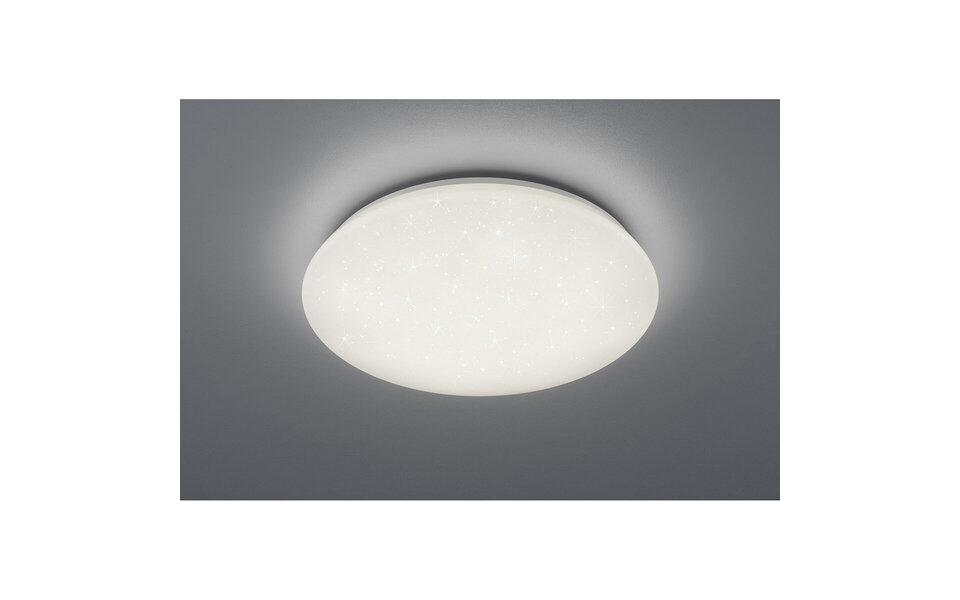 HLW LED LED Plafondlamp - Badkamerlamp - Trion Potino - 21W - Natuurlijk Wit 4000K - Dimbaar - Sterlicht - Rond - Mat Wit - Kunststof HLW LED LED Plafondlamp - Badkamerlamp - Trion Potino - 21W - Natuurlijk Wit 4000K - Dimbaar - Sterlicht - Rond - Mat Wit - Kunststof