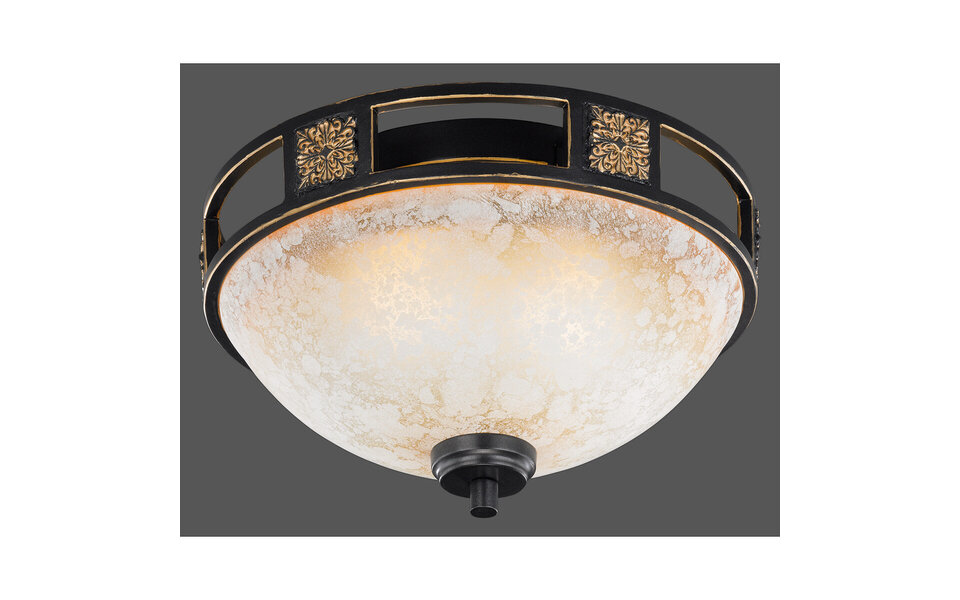 HLW LED LED Ceiling Light - Ceiling Lighting - Trion Qoluno - E27 Fitting - 2 Lights - Round - Matte Orange - Aluminum HLW LED LED Ceiling Light - Ceiling Lighting - Trion Qoluno - E27 Fitting - 2 Lights - Round - Matte Orange - Aluminum