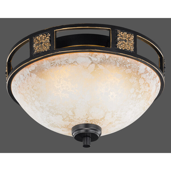 HLW LED LED Plafondlamp - Plafondverlichting - Trion Qoluno - E27 Fitting - 2-lichts - Rond - Mat Oranje - Aluminium